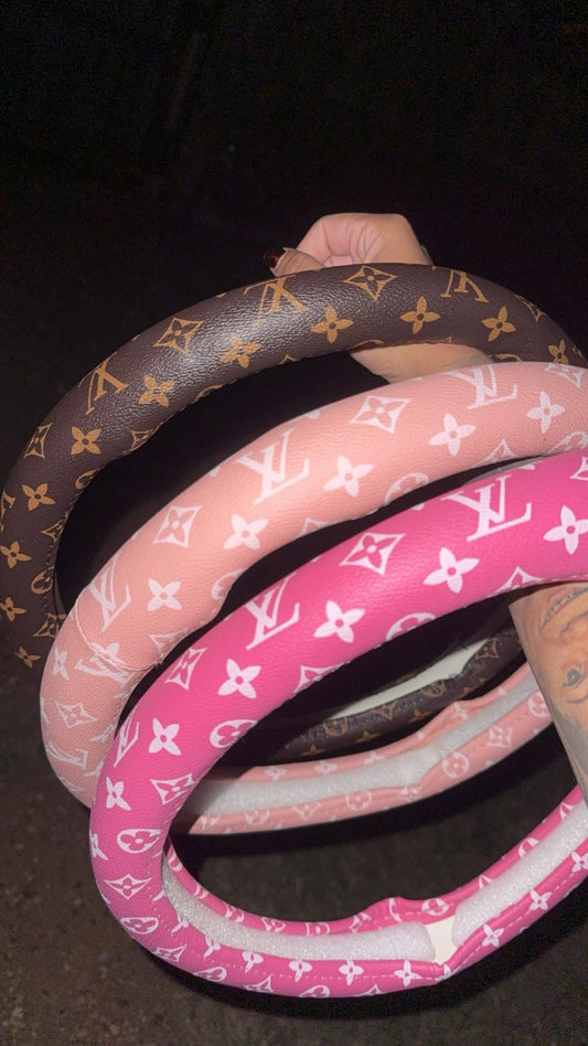 Light pink - Steering Wheel Cover