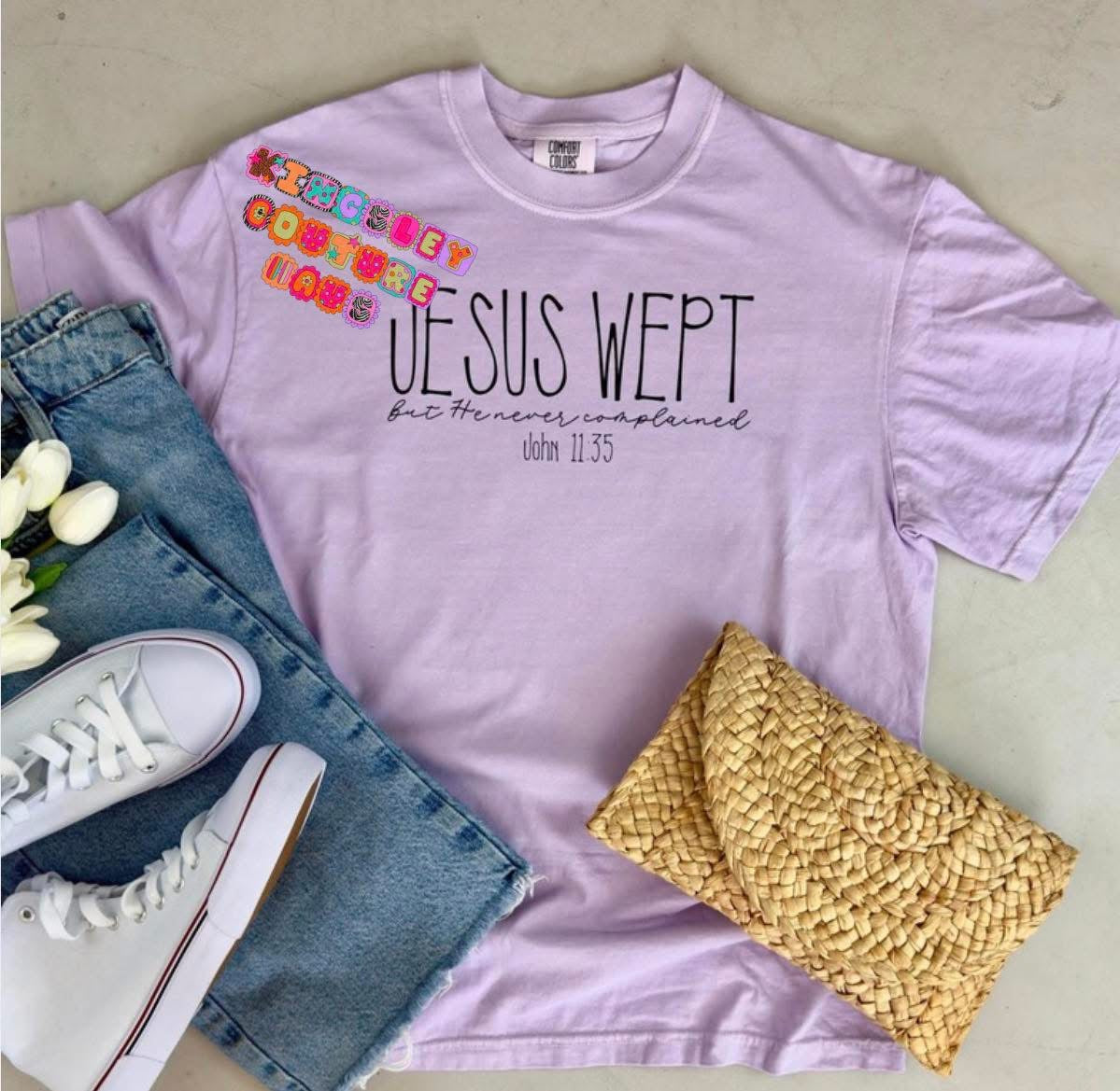 Jesus Wept