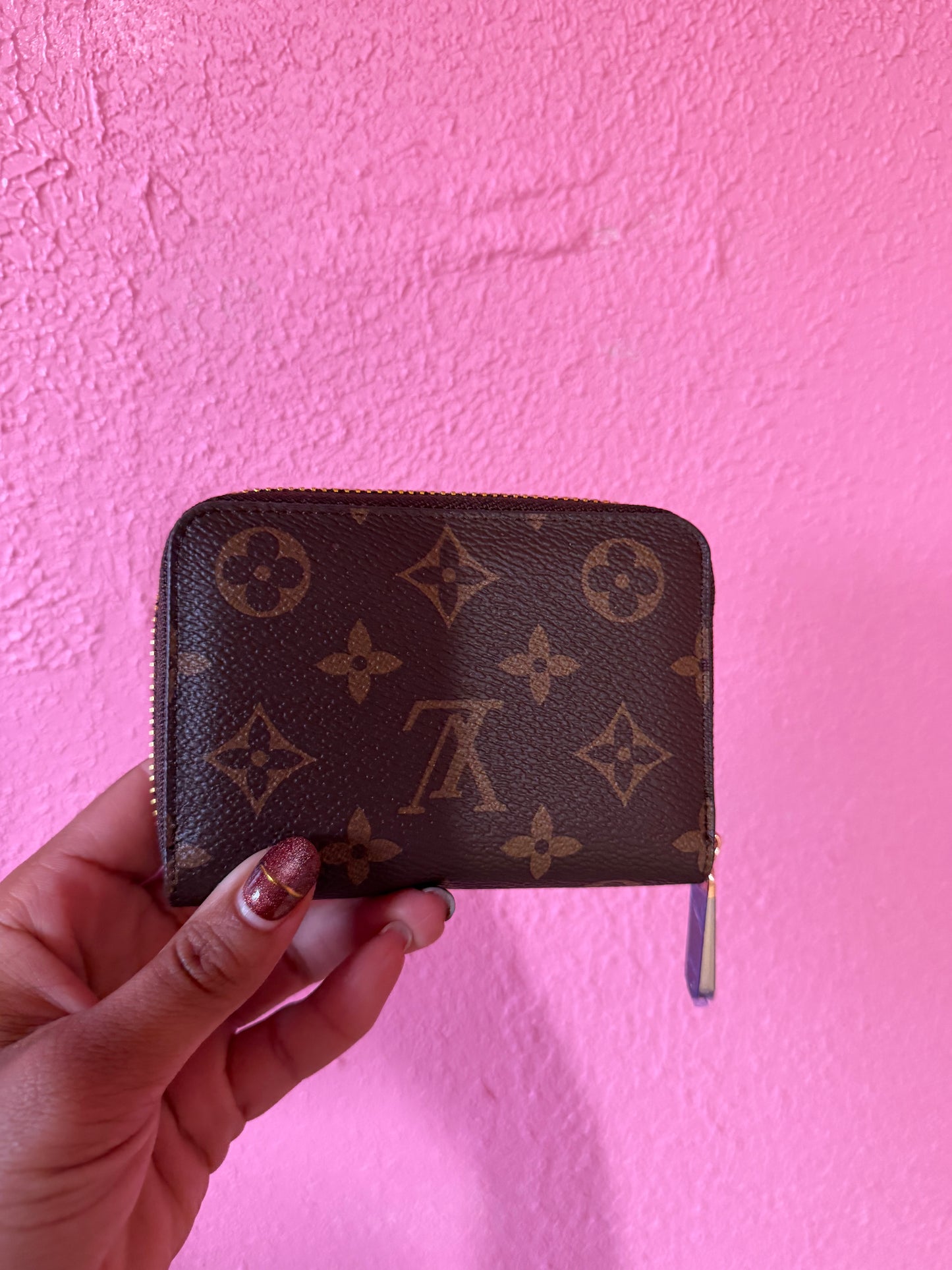 Brown small wallet