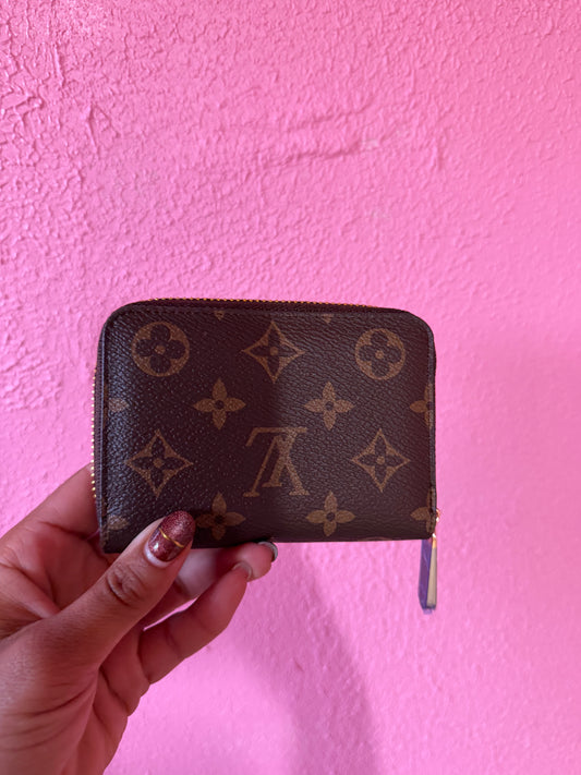 Brown small wallet