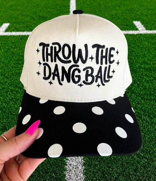 Throw the dang ball