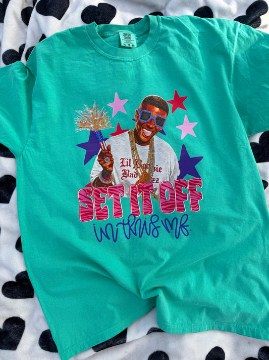 Set it off in this mf