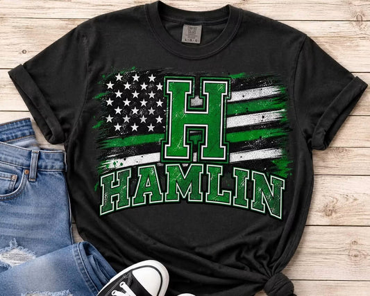 Hamlin flag tee